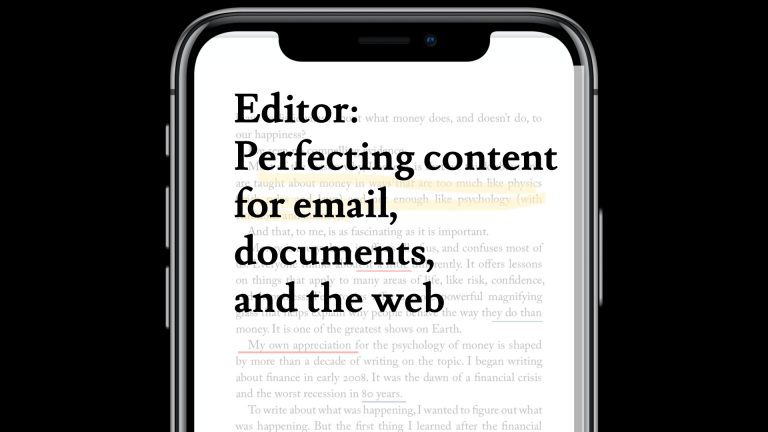 Microsoft Editor: Perfecting Content for Email, Documents, and the Web
