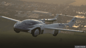 Flying car completes test flight between airports
