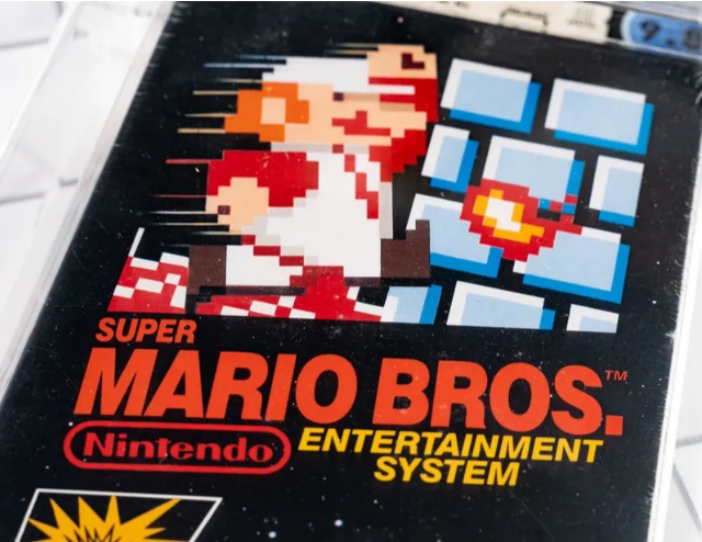 Unopened copy of Super Mario Bros. sells for a record $2 million
