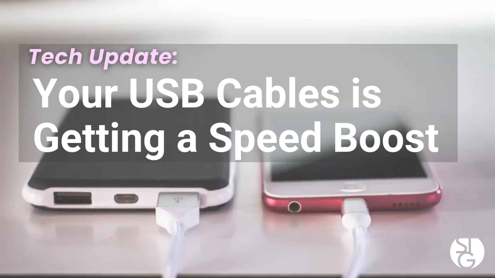 Your USB Cable Is Getting a Speed Boost