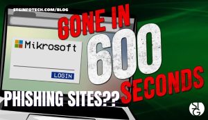 Phishing site? gone in 600 seconds